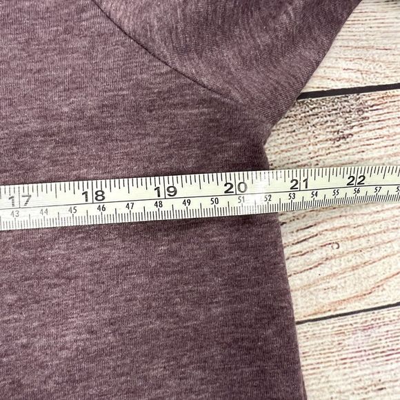 Gymshark Women’s Purple Cross Back Hoodie Pullover Sweater Size M - Picture 9 of 10